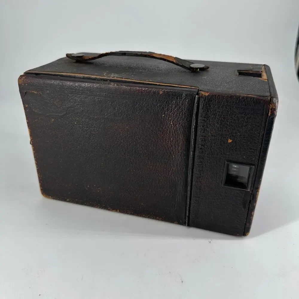 1897 Vive Camera No. 4 Antique 4x5 Plate Camera w/ Focusing Hood Chicago